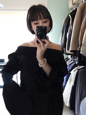 TOMOKAさん（レディース・162cm）の冬コーディネート