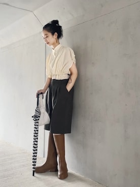 TOMOKAさん（レディース・162cm）の夏コーディネート