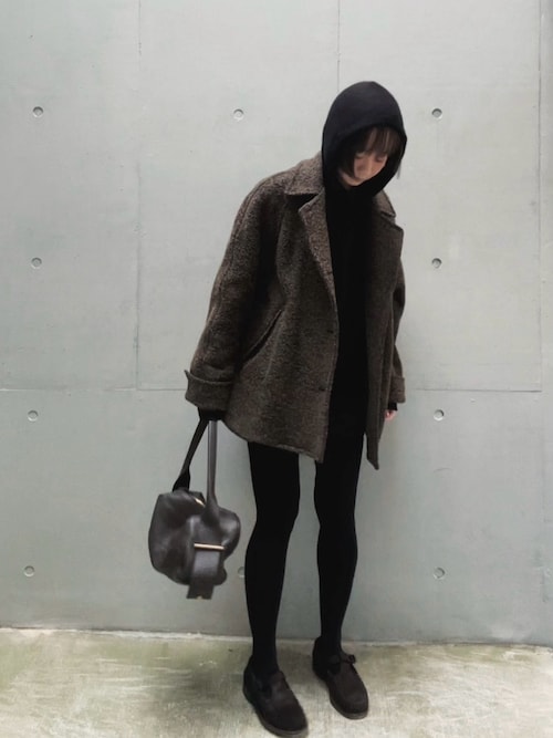 セール】【LA PEAU DE GEM】raglan coat/ラグランコート（ステンカラー