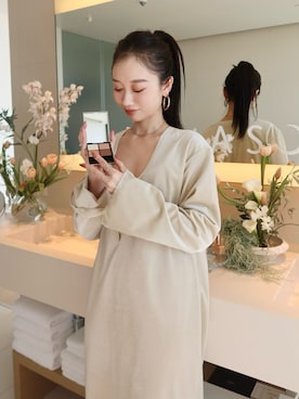 TOMOKAさん（レディース・162cm）の冬コーディネート