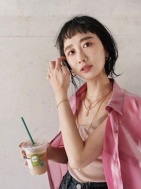 TOMOKAさん（レディース・162cm）の夏コーディネート