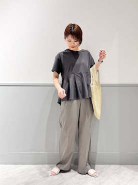 「ウツクシルエット_GLOBAL WORK」｜kida.さん（レディース・165cm）の春コーディネート