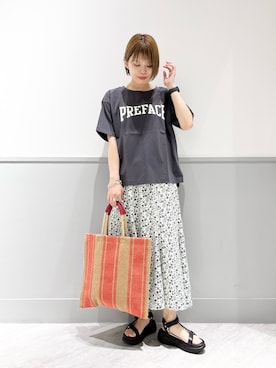 kida.さん（レディース・165cm）の夏コーディネート