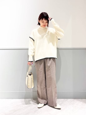 「アイテム（パンプス）」を使った、kida.さん（レディース・165cm）の冬コーディネート
