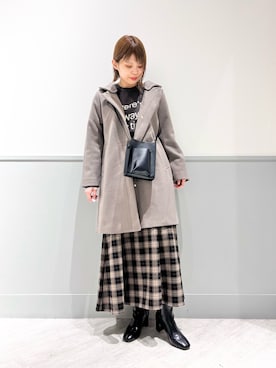 kida.さん(レディース・165cm)の冬コーディネート