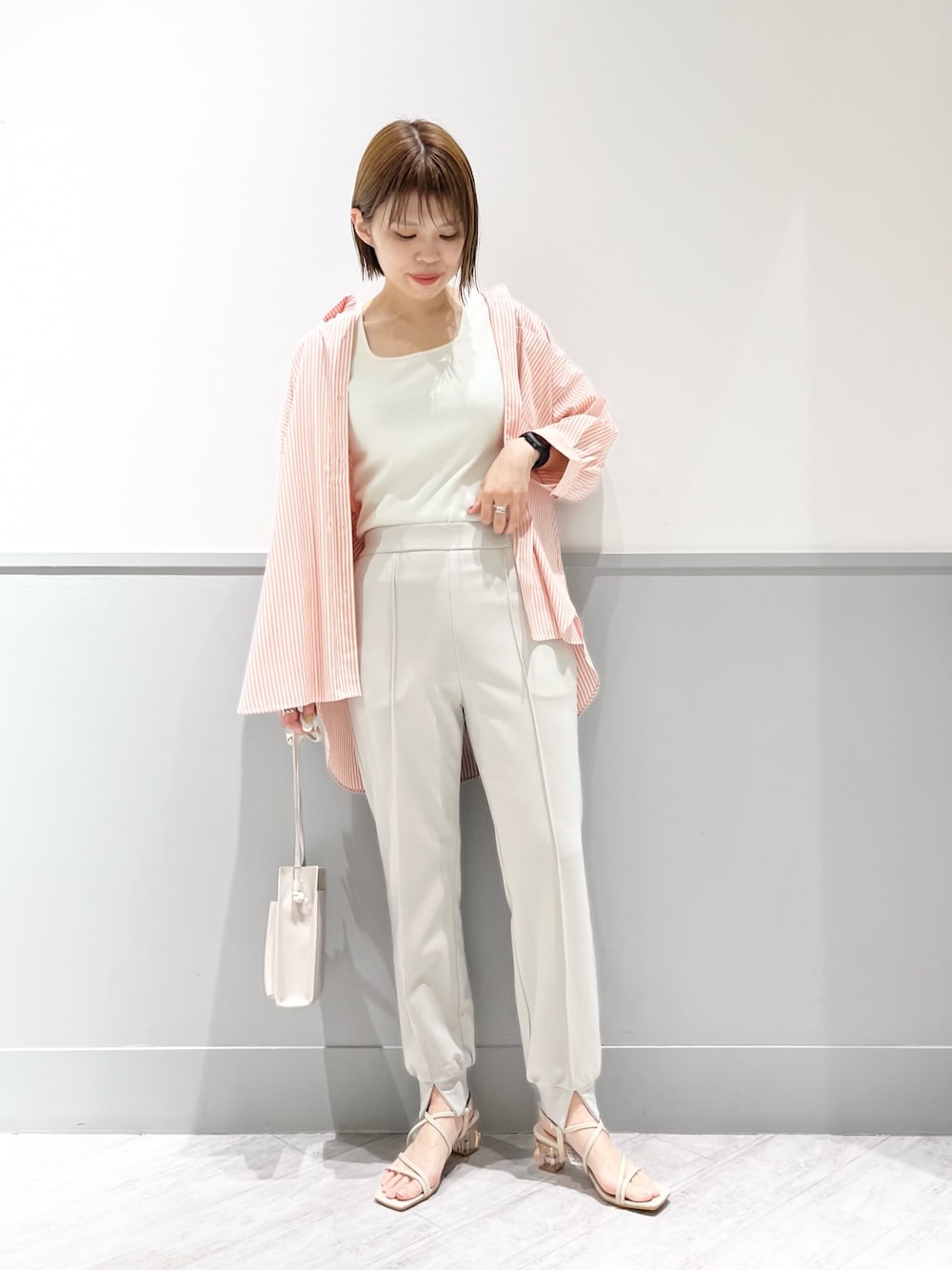 まに マルチケアシャツ6分袖/287748を使ったレディース人気ファッション