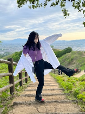「ごきげんウィーク」｜「アイテム（ブーツ）」を使った、#zuさん（レディース・158cm）の春コーディネート