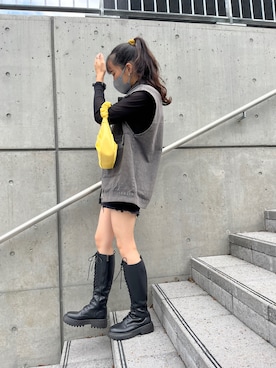 「#秋コーデ」｜「アイテム（デニムジャケット）」を使った、#zuさん（レディース・158cm）の秋コーディネート