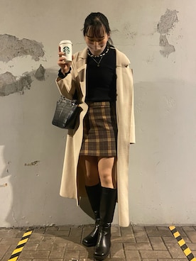 #zuさん（レディース・158cm）の冬コーディネート