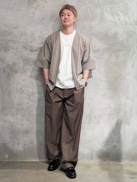 藤田さん(メンズ・170cm)の秋コーディネート