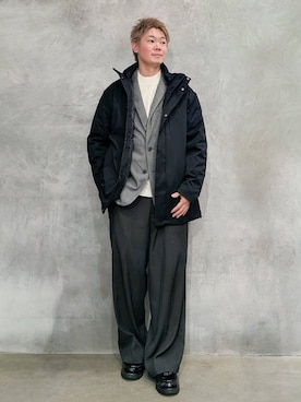 藤田さん（メンズ・170cm）の冬コーディネート