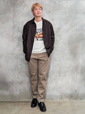 藤田さん（メンズ・170cm）の秋コーディネート