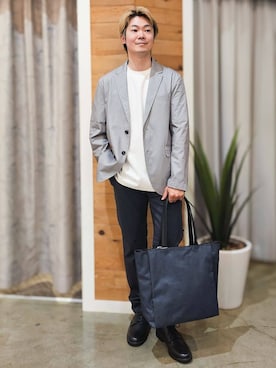 藤田さん（メンズ・170cm）の夏コーディネート