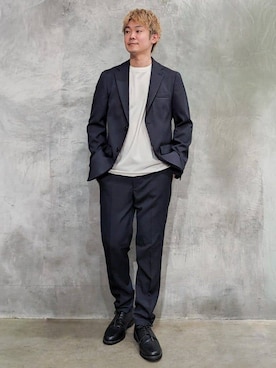 藤田さん(メンズ・170cm)の秋コーディネート