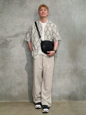 藤田さん(メンズ・170cm)の春コーディネート