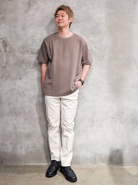 藤田さん(メンズ・170cm)の夏コーディネート