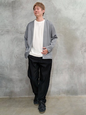 「UNTITLED（アンタイトル）のアイテム（ワンピース/ドレス）」を使った、藤田さん（メンズ・170cm）の春コーディネート