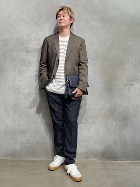 藤田さん(メンズ・170cm)の夏コーディネート