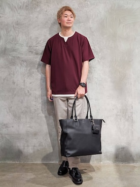 藤田さん(メンズ・170cm)の秋コーディネート