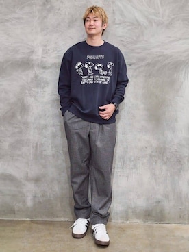 藤田さん(メンズ・170cm)の秋コーディネート