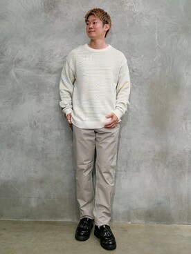 藤田さん(メンズ・170cm)の冬コーディネート