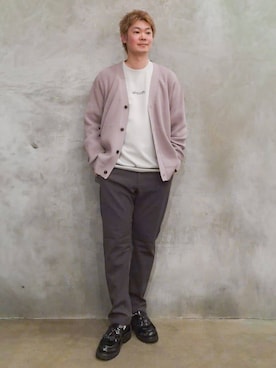 藤田さん(メンズ・170cm)の冬コーディネート
