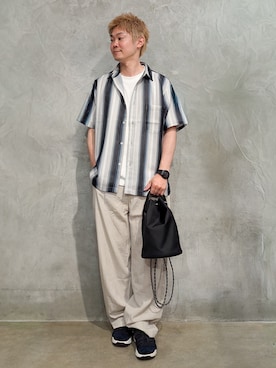 藤田さん(メンズ・170cm)の春コーディネート
