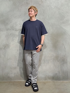 藤田さん(メンズ・170cm)の夏コーディネート