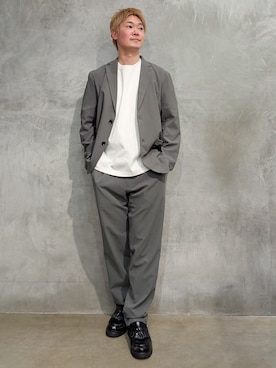 藤田さん（メンズ・170cm）の春コーディネート