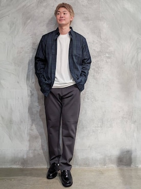 藤田さん（メンズ・170cm）の秋コーディネート