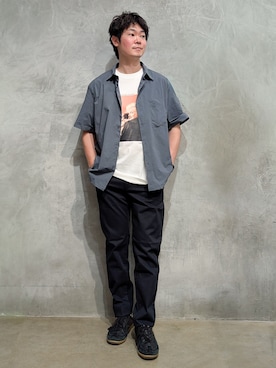 藤田さん(メンズ・170cm)の夏コーディネート