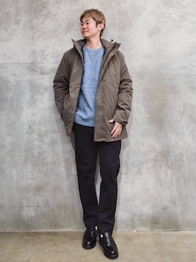 藤田さん(メンズ・170cm)の冬コーディネート