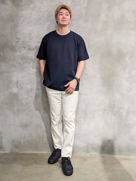 藤田さん(メンズ・170cm)の夏コーディネート