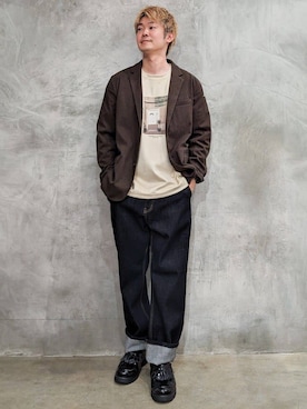 藤田さん（メンズ・170cm）の秋コーディネート