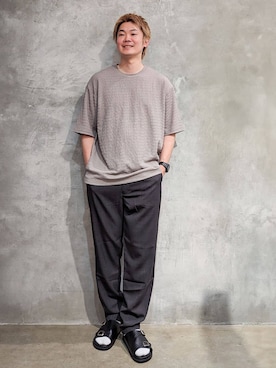 藤田さん(メンズ・170cm)の夏コーディネート