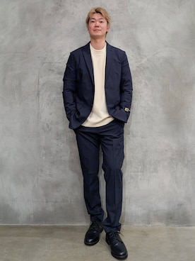 藤田さん(メンズ・170cm)の冬コーディネート