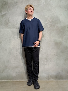 藤田さん(メンズ・170cm)の夏コーディネート