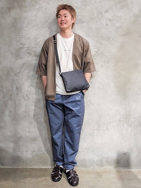 藤田さん(メンズ・170cm)の夏コーディネート