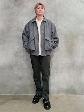 藤田さん(メンズ・170cm)の秋コーディネート