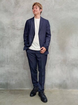 藤田さん（メンズ・170cm）の冬コーディネート