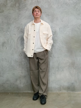 藤田さん(メンズ・170cm)の春コーディネート