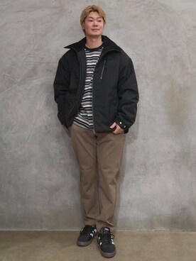 藤田さん(メンズ・170cm)の冬コーディネート