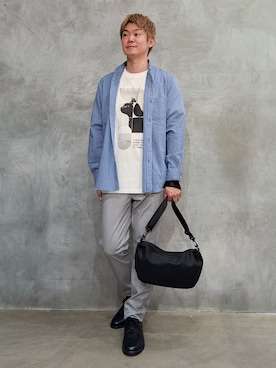 藤田さん(メンズ・170cm)の春コーディネート