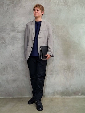 藤田さん(メンズ・170cm)の春コーディネート