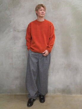 藤田さん(メンズ・170cm)の秋コーディネート