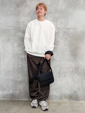 藤田さん(メンズ・170cm)の秋コーディネート