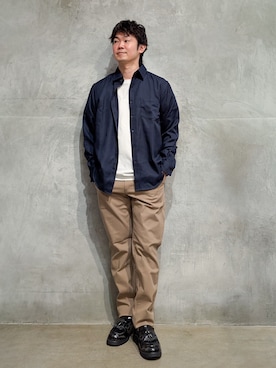 藤田さん(メンズ・170cm)の秋コーディネート