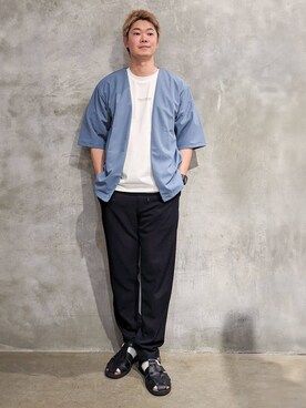 藤田さん（メンズ・170cm）の夏コーディネート