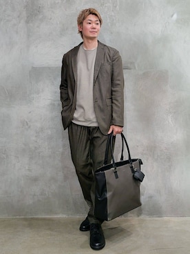 藤田さん（メンズ・170cm）の冬コーディネート