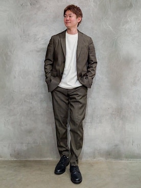 藤田さん(メンズ・170cm)の冬コーディネート